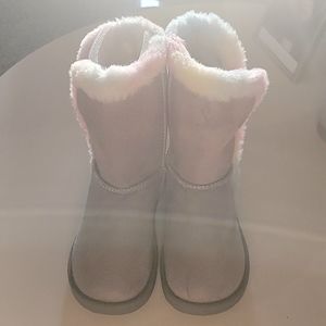 FabKids boots , Grey , Size 12 girls